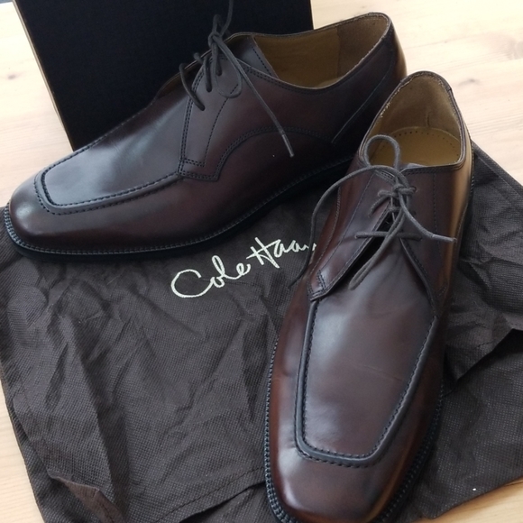 NEW MENS COLE HAAN Toe Derby Dress Shoes